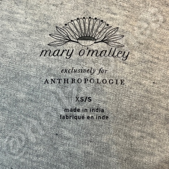 Anthropologie x Mary O’Malley Oversized Nature Graphic Tee XS/S - Picture 7 of 9